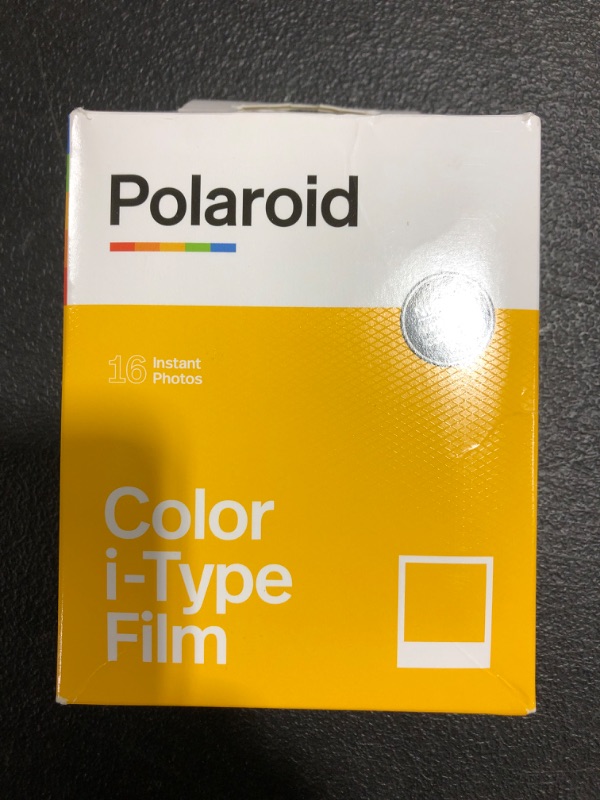 Photo 2 of Polaroid Color Film for I-Type Double Pack, 16 Photos (6009) 16 Photos White Frame Film