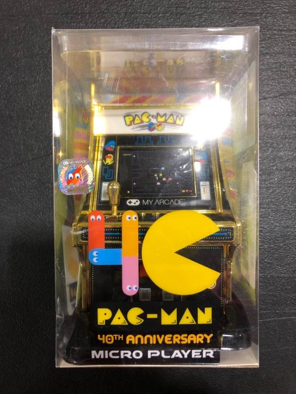 Photo 2 of My Arcade Pac-Man 40th Anniversary Micro Player Retro Arcade. 