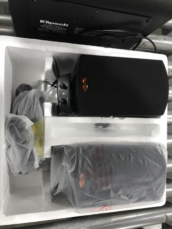 Photo 1 of Klipsch ProMedia 2.1 THX Certified Computer Speaker System (Black) 3-piece