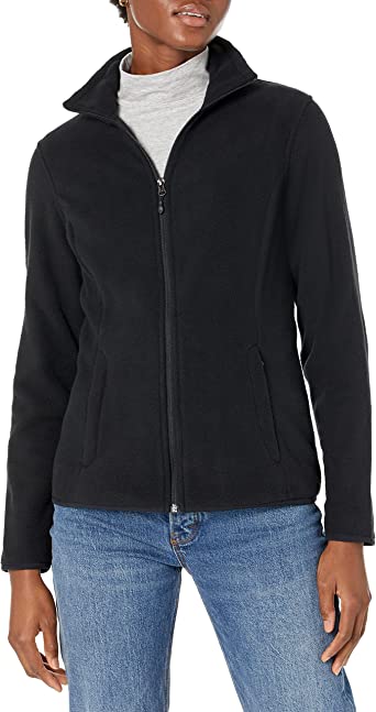 Photo 1 of Amazon Essentials Women's Classic-Fit Long-Sleeve Full-Zip Polar Soft Fleece Jacket (Available in Plus Size)
