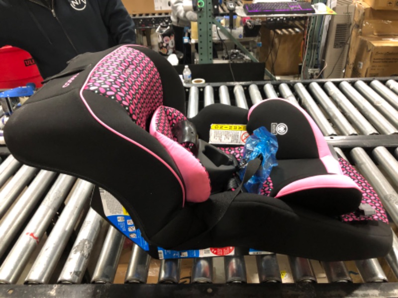 Photo 2 of Cosco Empire All-in-One Convertible Car Seat, Extended Use All-in-One Car Seat: Rear-Facing 5-40 pounds, Forward-Facing Harness 22-50 pounds, and Belt-Positioning 40-80 pounds, Spring Petals