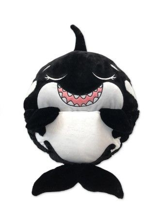 Photo 1 of Happy Nappers™ 2-in-1 Shark Pillow in Black