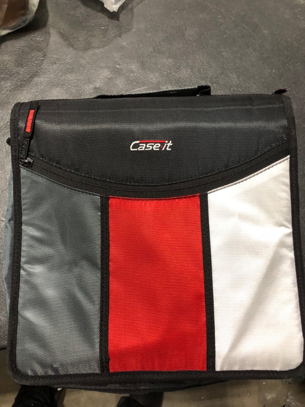 Photo 3 of Case•it Caseit Mighty Zip Tab Zipper Binder with 5-Subject File
