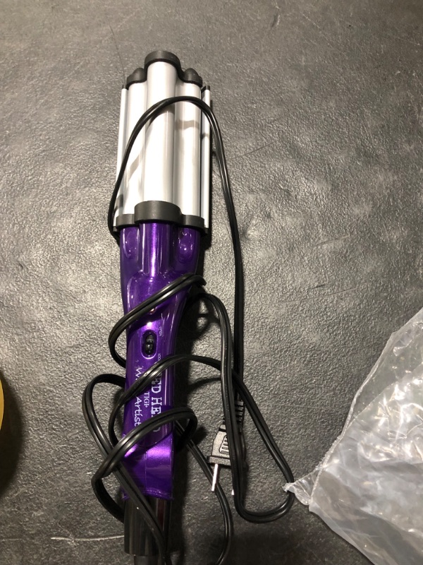 Photo 2 of Bed Head Wave Artist Deep Waver | Combat Frizz and Add Massive Shine for Beachy Waves, (Purple)
