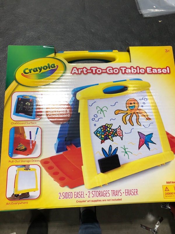 Photo 2 of Crayola Art-to-Go Table Easel