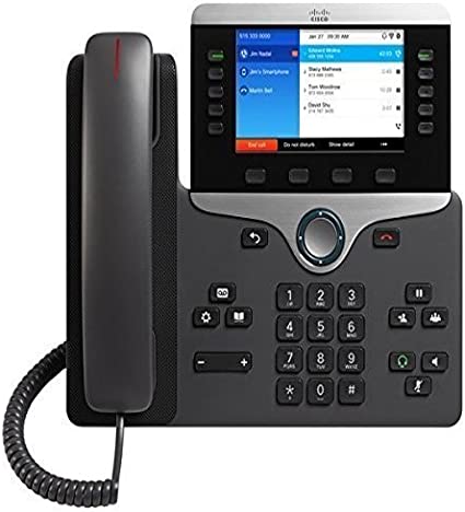 Photo 1 of Cisco Business Class VOIP Phone CP-8861-K9= IP, Requires Cisco Communications Manager (Renewed) (Power Supply Not Included) https://a.co/d/571ENPB