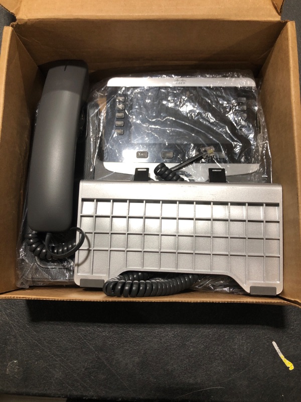 Photo 2 of Cisco Business Class VOIP Phone CP-8861-K9= IP, Requires Cisco Communications Manager (Renewed) (Power Supply Not Included) https://a.co/d/571ENPB