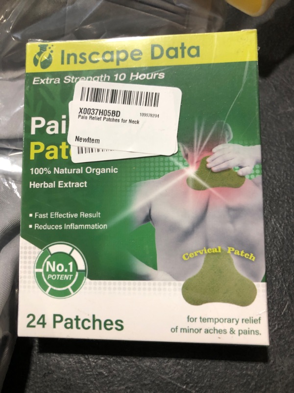 Photo 2 of Pain Relieving Patch for Knee, Back, Neck, Shoulder Pain and Muscle Soreness - 10 Hour Pain Relief - 24 Count