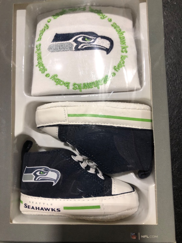 Photo 2 of Baby Fanatic Gift Set 2-Piece - Seattle Seahawks 2-Piece Gift Set