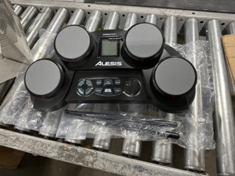 Photo 1 of Alesis CompactKit 4: 4-Pad Portable Tabletop Drum Kit