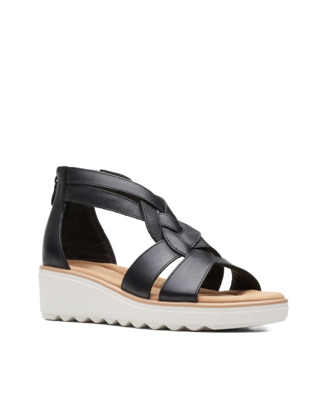 Photo 1 of Clarks Women's Collection Jillian Bright Wedge Sandals