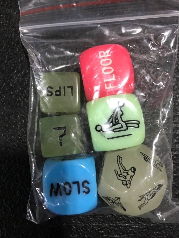 Photo 1 of 6 PIECE SEX DICE GAME FOR COUPLES. 