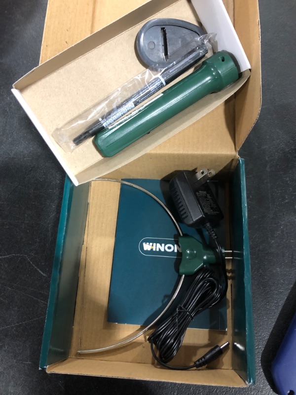 Photo 1 of WINONS Hot Wire Foam Cutter, WFC-0001 Polystyrene and Styrofoam Cutter Same as a Hot Knife Foam Cutter, Electric Carving Knife-Kit of 3 Tools
