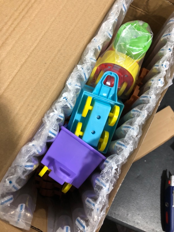 Photo 3 of CoComelon All Aboard Musical Train with Bonus Pieces, Officially Licensed Kids Toys for Ages 18 Month, Gifts and Presents, Amazon Exclusive