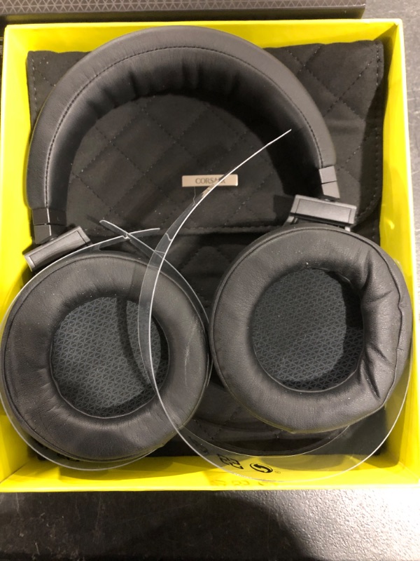 Photo 1 of CORSAIR VIRTUOSO RGB WIRELESS XT High-Fidelity Gaming Headset with Bluetooth and Spatial Audio - Works with Mac, PC, PS5, PS4, Xbox series X/S - Slate