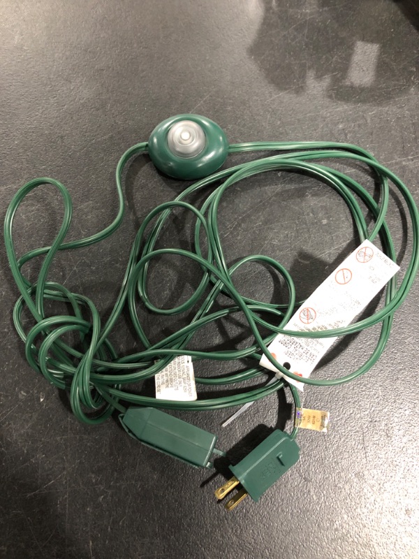 Photo 1 of Extension Cord With on/off Button Green 