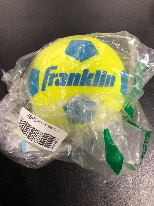 Photo 2 of Franklin Sports Foam Soccer Ball - Perfect for Practice and Backyard Play - Best for First-Time Play and Small Kids - 6.5 Inches
