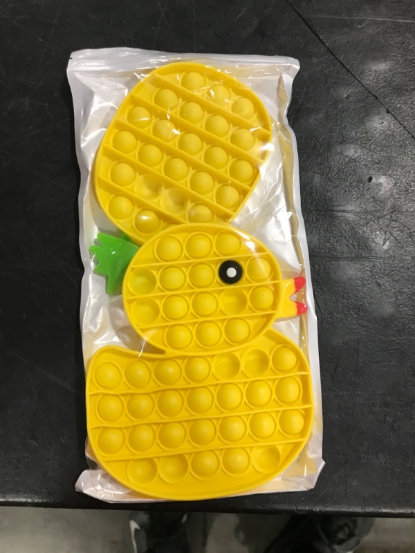 Photo 2 of AJAYR Fidget Popper Toy Popitz Fidget Toy Duck Pineapple