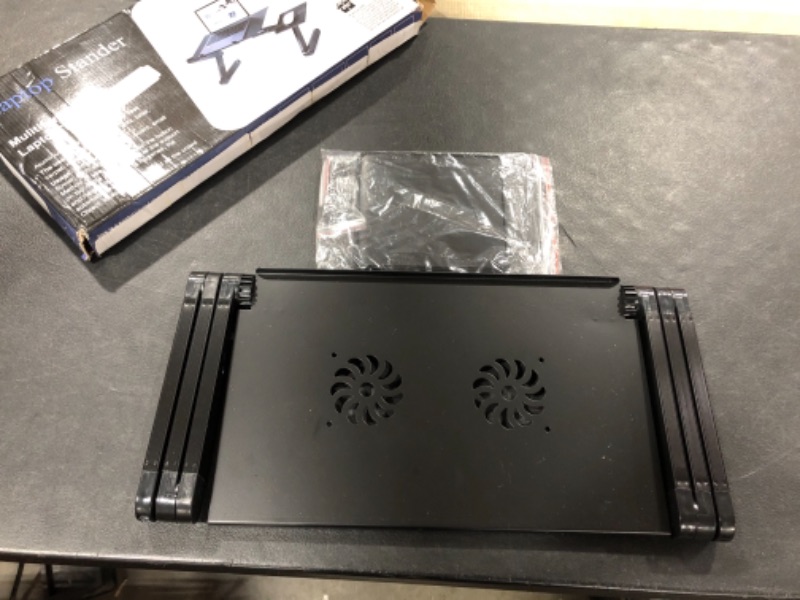 Photo 1 of Laptop Stander TM Adjustable Height Laptop Table Multifunctional Aliminium Stand ,Portable ,Laptop Raiser