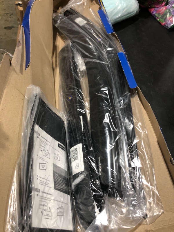 Photo 1 of Goodyear Shatterproof Side Window Deflectors for Dodge RAM 2009-2018 Crew Cab 1500 2500 3500, Tape-on Rain Guards, Window Visors for Cars, Vent Deflector, Vent Visor, Car Accessories, 4pcs- GY003106LP For Ram 09-18