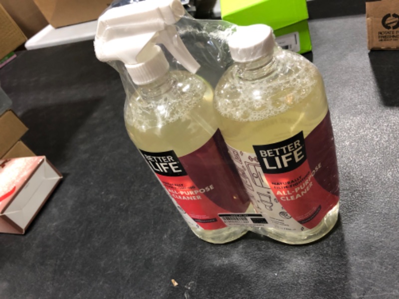 Photo 2 of Better Life All-Purpose Cleaner, Pomegranate, 32 Fl Oz (Pack of 2), Pomegranate, 64 Fl Oz 32 Fl Oz (Pack of 2) Pomegranate