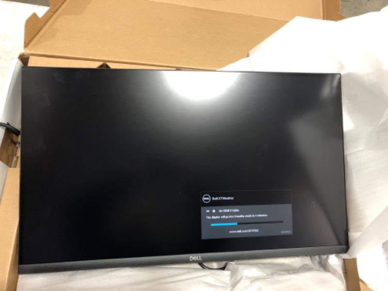 Photo 2 of Dell S2721QS 27 Inch 4K UHD (3840 X 2160) IPS Ultra-Thin Bezel Monitor AMD FreeSync (HDMI DisplayPort) VESA Certified Silver
