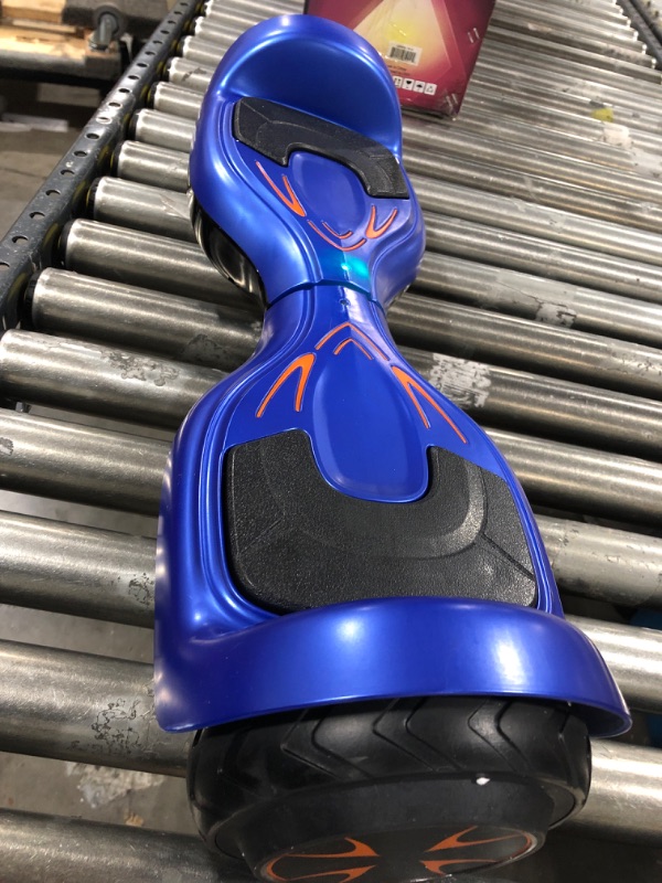 Photo 2 of Bluetooth Hoverboard with Pearl Skin, 6.5" Self Balancing Scooter with Wireless Speaker for Music, with LED Light up Pedal and Wheels for Funs
