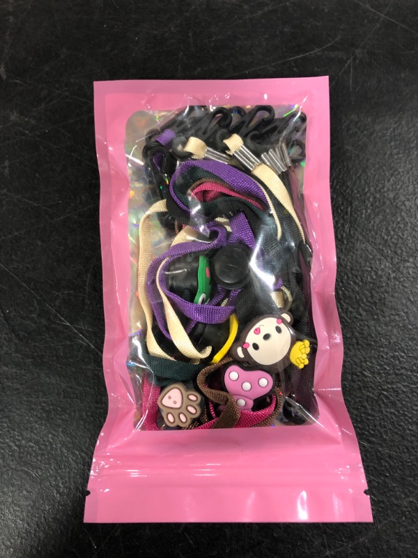 Photo 2 of 6-12PCS Face Mask Lanyards with Clips Mask chanis Rest Ear Saver,Kids Mask Holder.Original cute School Cartoon