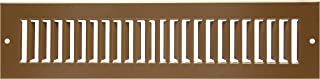 Photo 1 of 4" X 12" Toe Kick Grille - HVAC Vent Cover [Outer Dimensions: 5.5 X 13.5] - Brown
BENT

