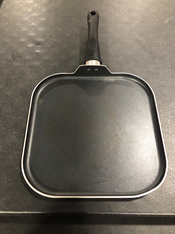 Photo 2 of  High Performance Nonstick Griddle Pan/Flat Grill, 11 Inch, Black
