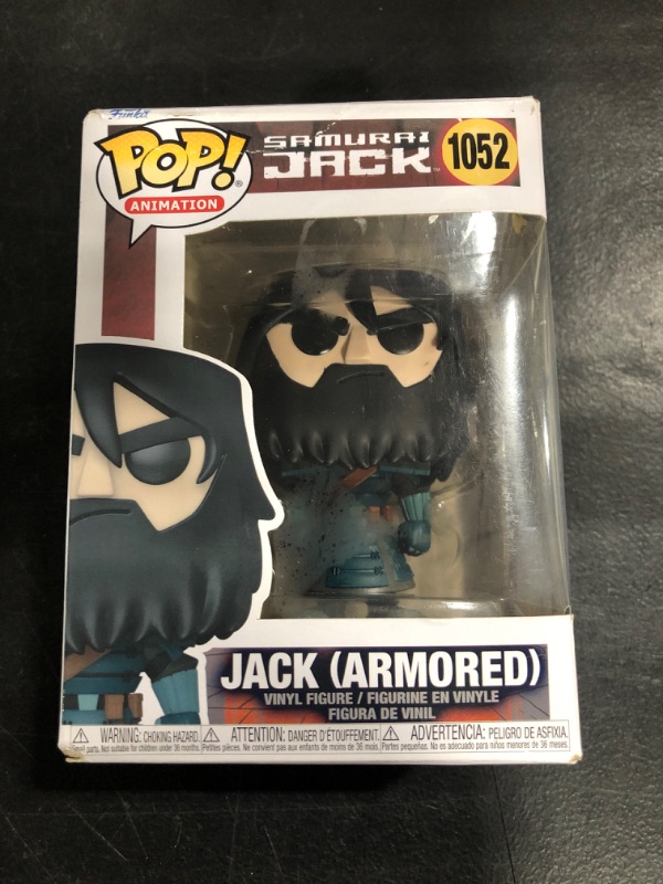 Photo 2 of Funko Pop! Animation: Samurai Jack - Armored Jack Vinyl Figure
