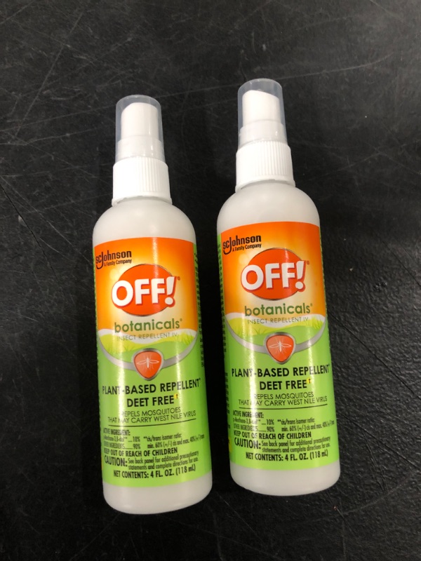 Photo 2 of ! Botanicals Insect Repellent for Gnats/Mosquitoes 4 Oz
2 BOTTLES