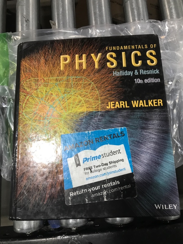 Photo 2 of Fundamentals of Physics 10th Edition