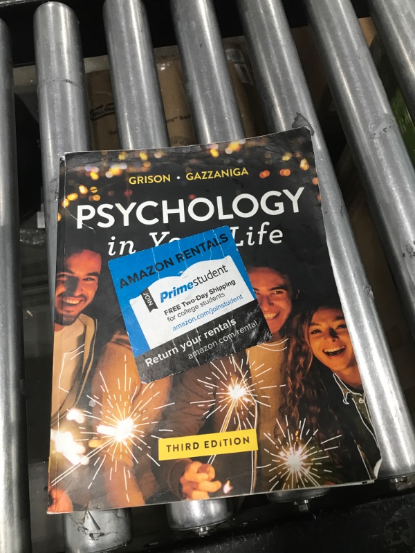 Photo 2 of Psychology in Your Life Third Edition