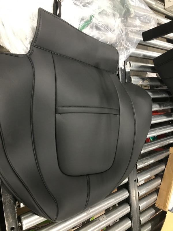 Photo 1 of  2 CT Generic Model 3/Y black leather carseat covers