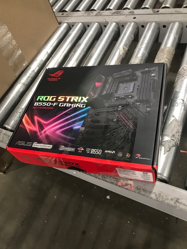 Photo 3 of ASUS ROG Strix B550-F Gaming AMD AM4 Zen 3 Ryzen 5000 & 3rd Gen Ryzen ATX Gaming Motherboard & ROG Strix 1000W Gold PSU, Power Supply ROG STRIX B550-F GAMING MB + Power Supply