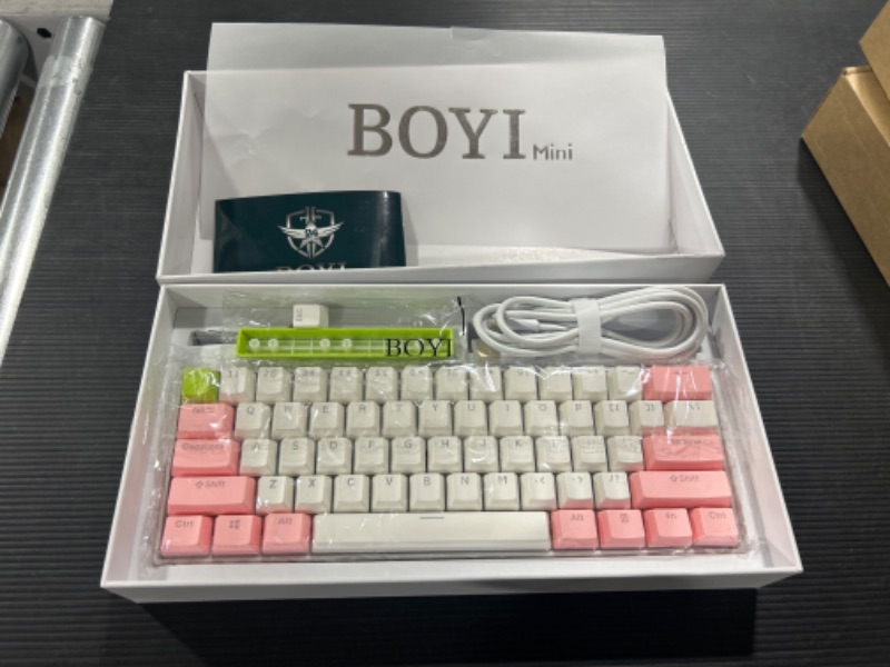 Photo 1 of boyi  mechanical keyboard