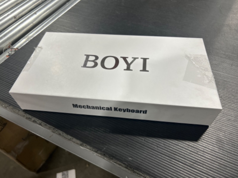 Photo 2 of boyi  mechanical keyboard