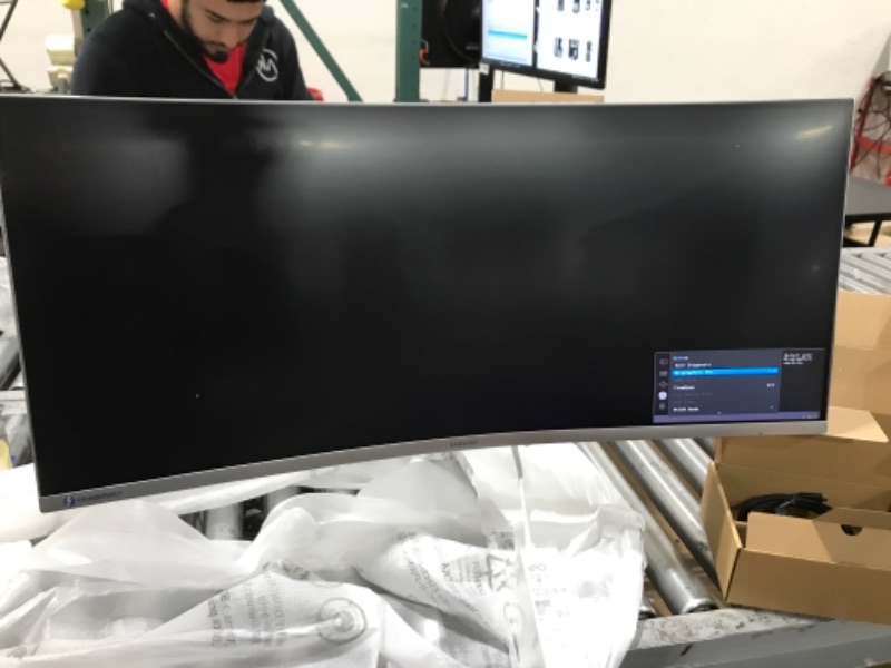 Photo 3 of 34" LED Curved QHD FreeSync Monitor (DVI, DisplayPort, HDMI, USB)