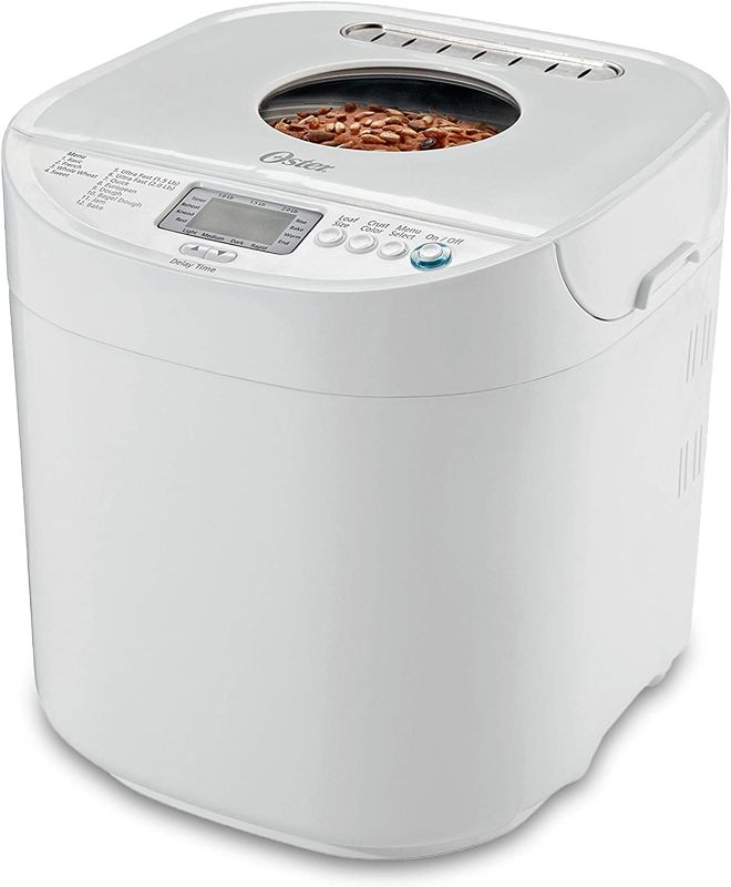 Photo 1 of Oster Expressbake Breadmaker, 2-lb. Loaf Capacity, 2 lb, White/Ivory
