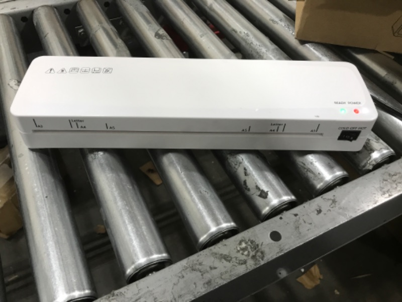 Photo 2 of Laminator, 13 Inch Laminator Machine - A3/A4/A5/A6 Theamal Laminating Machine, 5 Laminating Pouches, 90s Fast Warm-up Use for Home, Office or School