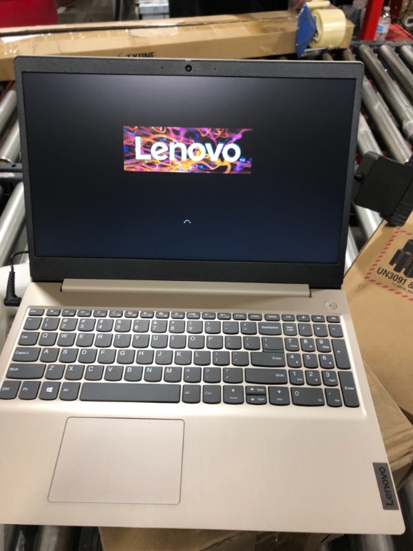 Photo 5 of Lenovo - IdeaPad 3 15" HD Touch Screen Laptop - Intel Core i3-1115G4 - Intel UHD Graphics - 8GB Memory - 256GB SSD - Almond