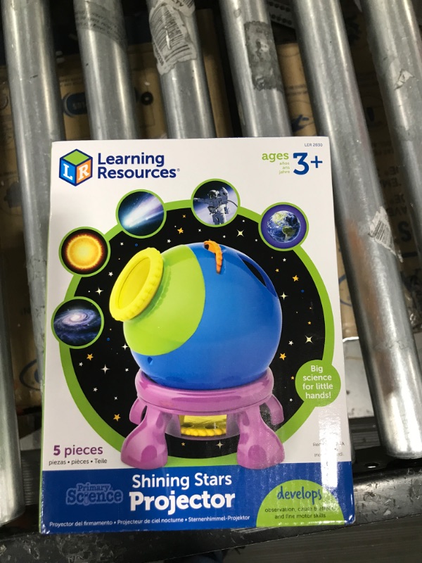 Photo 3 of Learning Resources Shining Stars Projector - 5 Piece Set, Ages 3+ Solar System Toys for Kids, Space Projector for Kids, Planets for Kids, Nature Exploration for Kids