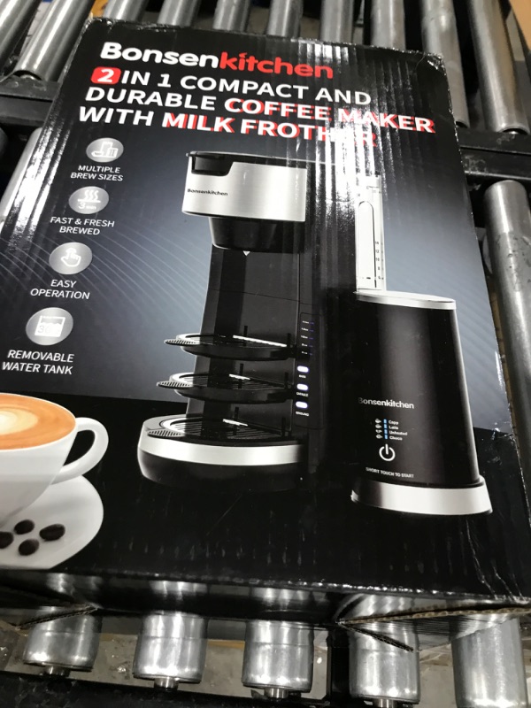 Photo 2 of Coffee Maker, Single Serve Coffee Maker For Single Cup Pod & Coffee Ground