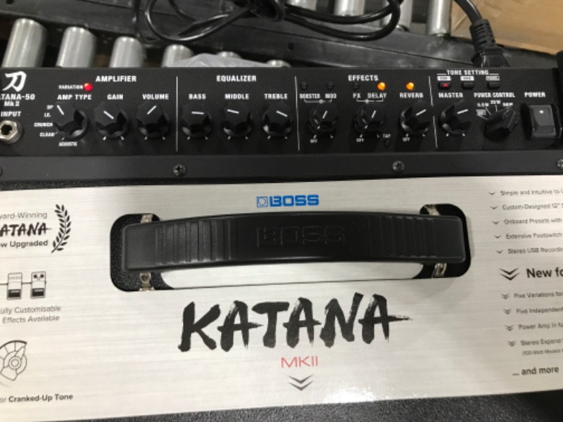 Photo 2 of Boss Katana-50 MkII 1 x 12-inch 50-watt Combo Amp
