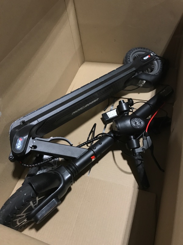 Photo 2 of (SELLING FOR PARTS) Folding Electric Scooter for Adults - 300W Brushless Motor Foldable Commuter Scooter w/ 8.5 Inch Pneumatic Tires, 3 Speed Up to 19MPH