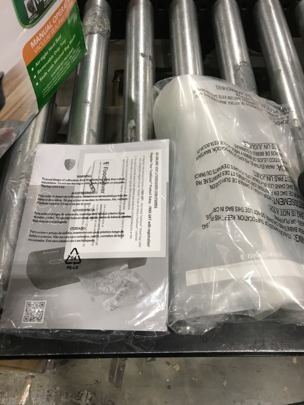 Photo 4 of FoodSaver Vacuum Sealer Bags for Airtight Food Storage 