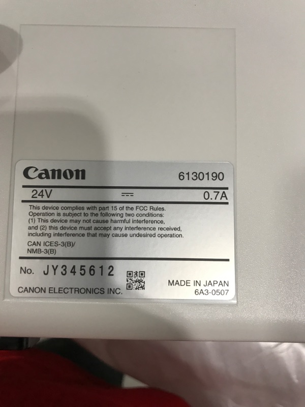 Photo 3 of Canon imageFORMULA R40 Office Document Scanner For PC and Mac, Color Duplex Scanning, Easy Setup For Office Or Home Use, Includes Scanning Software R40 Document Scanner