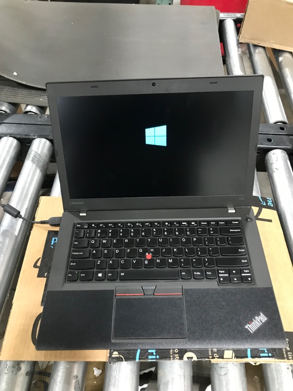 Photo 2 of Lenovo ThinkPad T450 14in HD Business Laptop Computer, Intel Dual-Core i5-5300U Up to 2.9GHz, 8GB RAM, 256GB SSD, HDMI, 802.11ac WiFi, Bluetooth, Windows 10 Professional (Renewed)
