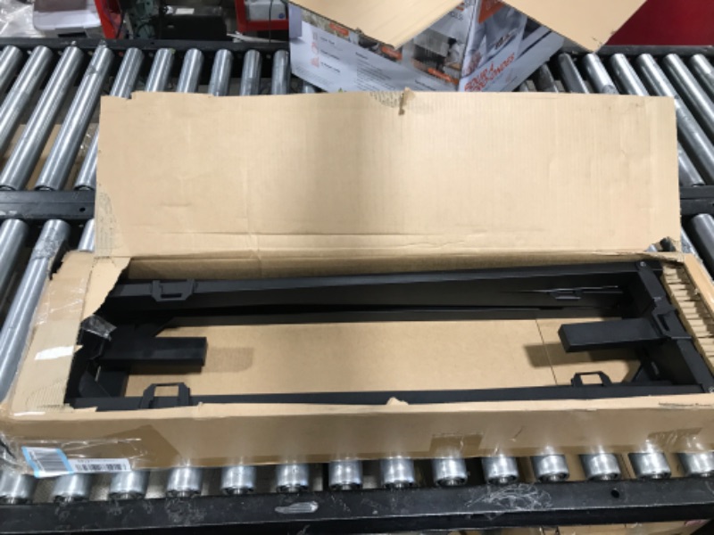 Photo 1 of Amazon Basics Metal Bed Frame, 9-Leg Base for Box Spring and Mattress - King, 79.6 x 76-Inches, Tool-Free Easy Assembly